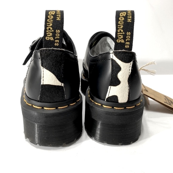 NEW DR MARTENS SIDNEY HAIR ON CREEPER PLATFORM - Picture 11 of 12